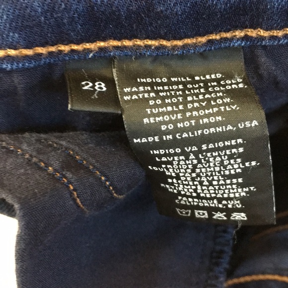 J Brand Dark Mid Rise Jeans - Picture 5 of 10
